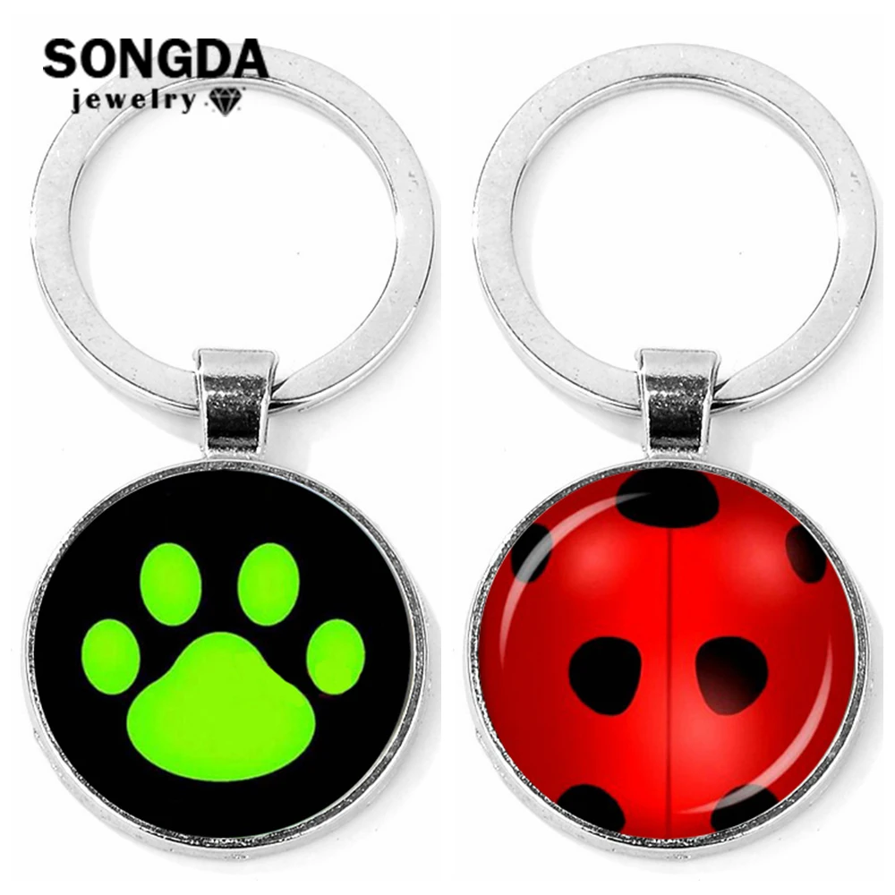 SONGDA Classic Vegvisir Viking Compass Key Ring Car Key Chain Retro Pattern Printed Glass Cabochon Handmade Keychain Rune Amulet
SONGDA Classic Vegvisir Viking Compass Key Ring Car Key Chain Retro Pattern Printed Glass Cabochon Handmade Keychain Rune Amulet