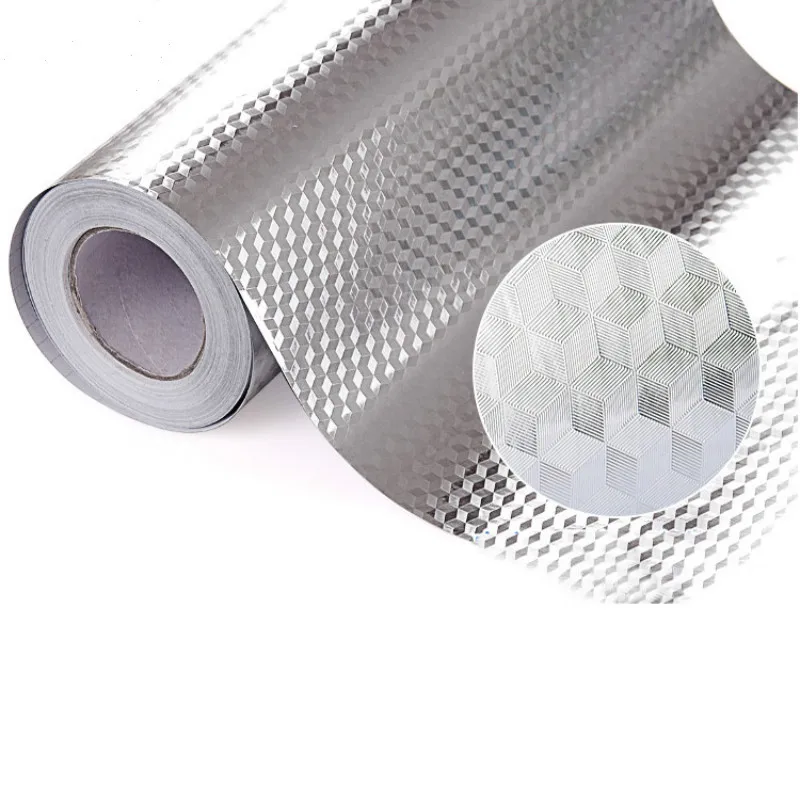 Aluminum Foil Kitchen Stickers Maison Decoration Sticker Self Adhesive Waterproof Wallpaper For Furniture 16" x 39.5"
Aluminum Foil Kitchen Stickers Maison Decoration Sticker Self Adhesive Waterproof Wallpaper For Furniture 16" x 39.5"