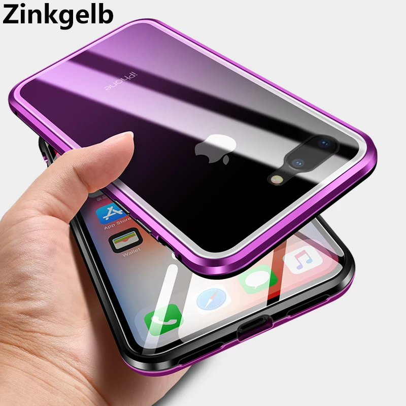 For iPhone 7 Plus Case Cover Luxury Hard Magnetic Metal Aluminum Alloy Gradient Transparent Glass Phone Case for iPhone 8 Cover
For iPhone 7 Plus Case Cover Luxury Hard Magnetic Metal Aluminum Alloy Gradient Transparent Glass Phone Case for iPhone 8 Cover