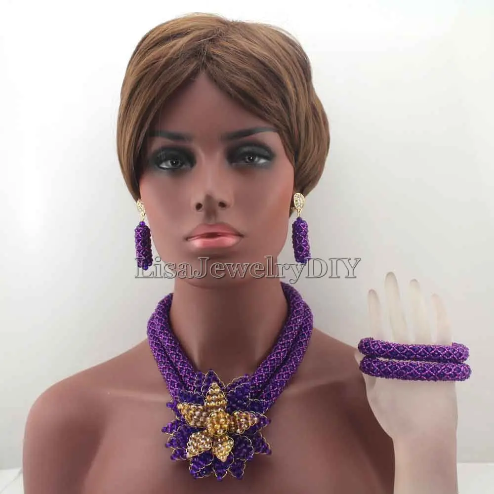 2019 Purple African Big Flower Jewelry Set Nigerian Wedding Indian Costume Bridal Necklace Jewelry Set Free Shipping HD8078
2019 Purple African Big Flower Jewelry Set Nigerian Wedding Indian Costume Bridal Necklace Jewelry Set Free Shipping HD8078