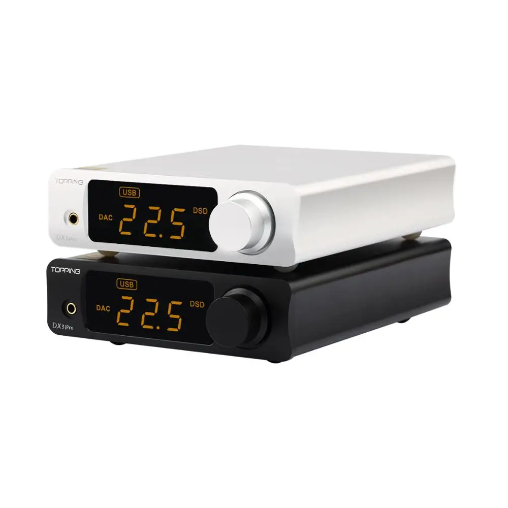TOPPING DX3 PRO DX3PRO Desktop Bluetooth decoding amp AK4493 USB DAC XMOS XU208 DSD512 hard solution Headphone output OPA1612 AK
TOPPING DX3 PRO DX3PRO Desktop Bluetooth decoding amp AK4493 USB DAC XMOS XU208 DSD512 hard solution Headphone output OPA1612 AK