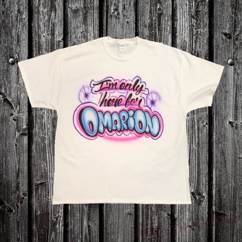 Custom Airbrushed Im Only Here For B2K T-Shirt men funny print women tops tee Casual O-neck tshirts
Custom Airbrushed Im Only Here For B2K T-Shirt men funny print women tops tee Casual O-neck tshirts
