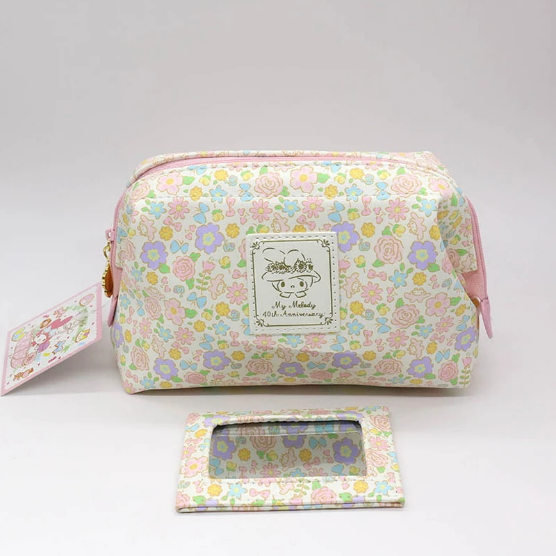 Genuine my melody cosmetic bags cases High quality PU make up bag toiletry bag travel bags colorful fashion bag with a mirror
Genuine my melody cosmetic bags cases High quality PU make up bag toiletry bag travel bags colorful fashion bag with a mirror