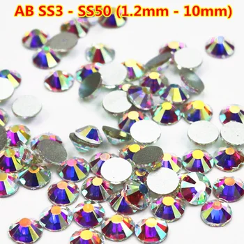 Free Shipping Good Feedback ss3 - ss40(1.2mm-7.4mm) 1440pcs Nail Art SS3 AB Crystals Jewlery 3D Nail Art Rhinestones Decoration
Free Shipping Good Feedback ss3 - ss40(1.2mm-7.4mm) 1440pcs Nail Art SS3 AB Crystals Jewlery 3D Nail Art Rhinestones Decoration