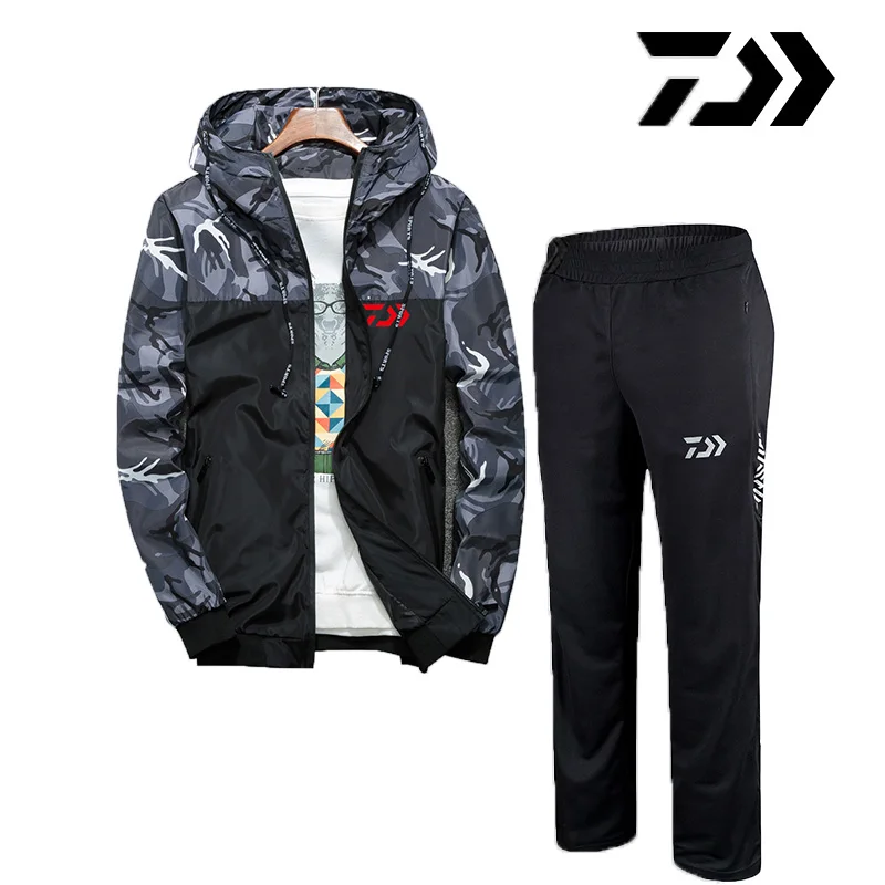 New Daiwa Men Fishing Clothing Set Summer Breathable Anti Uv Fishing Shirts And Fishing Pants Outdoor DAWA Sets Tracksuits
New Daiwa Men Fishing Clothing Set Summer Breathable Anti Uv Fishing Shirts And Fishing Pants Outdoor DAWA Sets Tracksuits