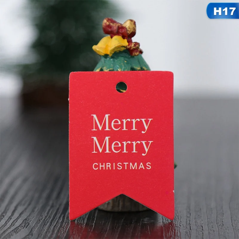 paper tags merry christmas diy crafts hang tag labels gift