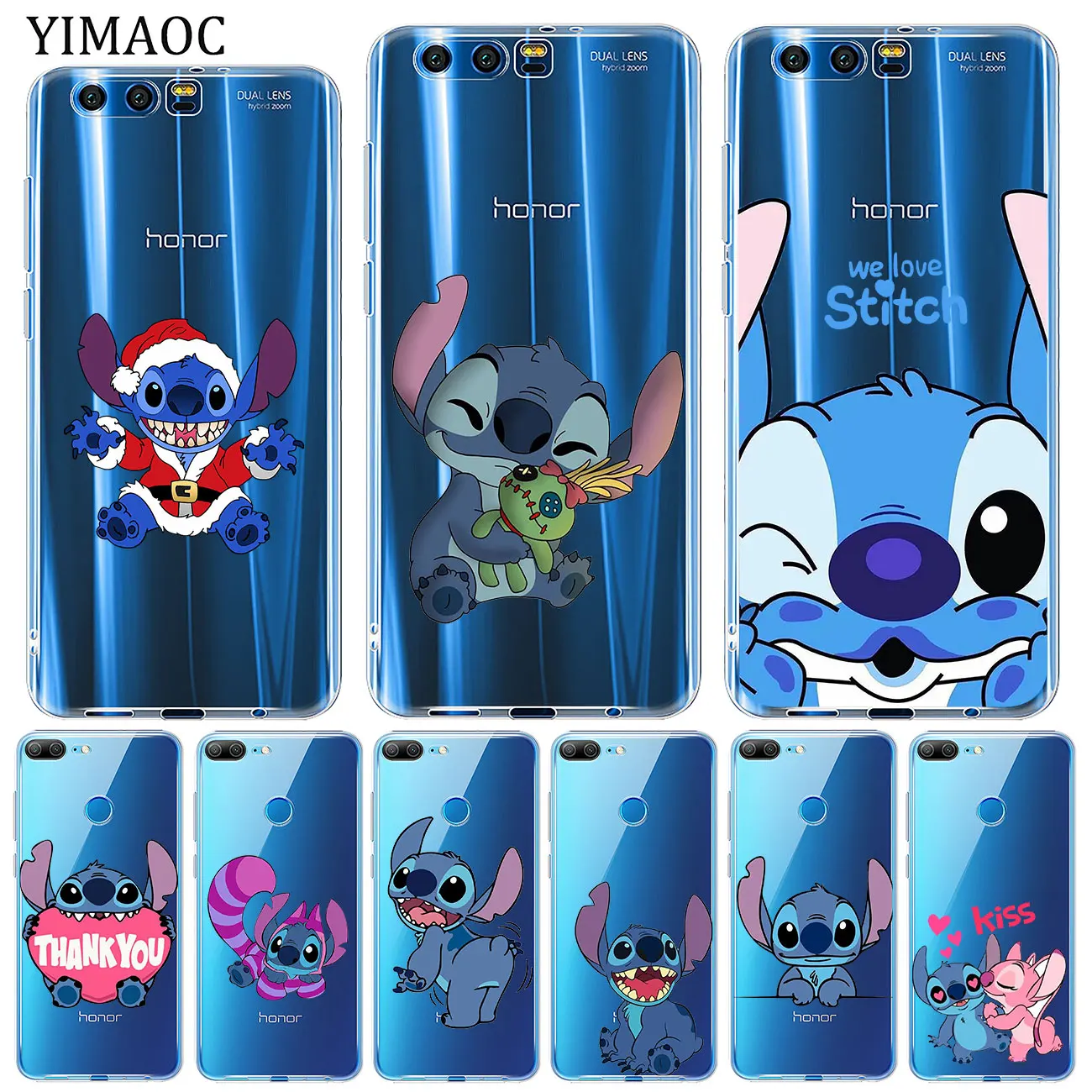 YIMAOC Lilo & Stitch Soft Silicone Phone Case for Huawei Y9 Y7 Y6 Prime 2018 Honor 20 10 9 9X 8C 8X 8 Lite 7X 7C 7A Pro Cover
YIMAOC Lilo & Stitch Soft Silicone Phone Case for Huawei Y9 Y7 Y6 Prime 2018 Honor 20 10 9 9X 8C 8X 8 Lite 7X 7C 7A Pro Cover