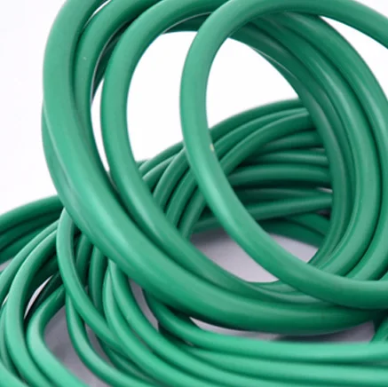 

30pcs 1.2mm diameter green fluoro rubber O-ring repair box skeleton oil seal PTFE gasket 45mm-52mm outer diameter