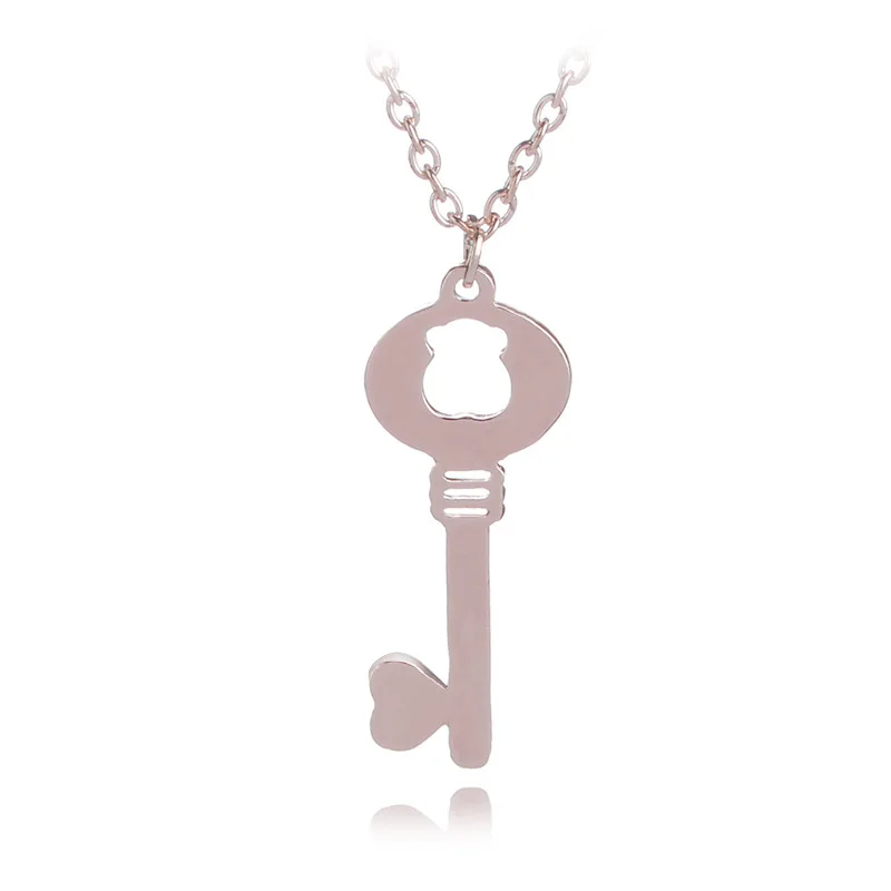 Hollow bear love heart key necklace love heart lock unique symbol key necklace love unlocking tool animal key necklace jewelry
Hollow bear love heart key necklace love heart lock unique symbol key necklace love unlocking tool animal key necklace jewelry