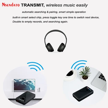 2 in 1 3.5mm Jack Stereo Bluetooth Transmitter Receiver adaptador Bluetooth 4.1 Wireless Audio Transmission Receiver Aux Adapter
2 in 1 3.5mm Jack Stereo Bluetooth Transmitter Receiver adaptador Bluetooth 4.1 Wireless Audio Transmission Receiver Aux Adapter