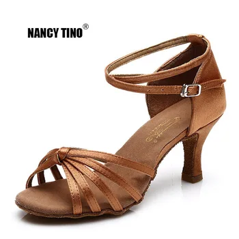 NANCYTINO Womens 5cm/7cm Latin Dance Shoes High Heel Sandals Professional Dance Shoe for Girls Ladies Tango/Cha-Cha Dance Shoes
NANCYTINO Womens 5cm/7cm Latin Dance Shoes High Heel Sandals Professional Dance Shoe for Girls Ladies Tango/Cha-Cha Dance Shoes