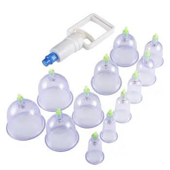 12 pc/Set Medical Vacuum Cupping with Suction Pump Suction Therapy Device Set herapy Kit body relaxation healthy Massage set
12 pc/Set Medical Vacuum Cupping with Suction Pump Suction Therapy Device Set herapy Kit body relaxation healthy Massage set