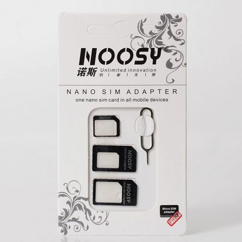 4 в 1 Nano sim-карта + Micro Sim карта стандартный адаптер для sim-карты ключ извлечения