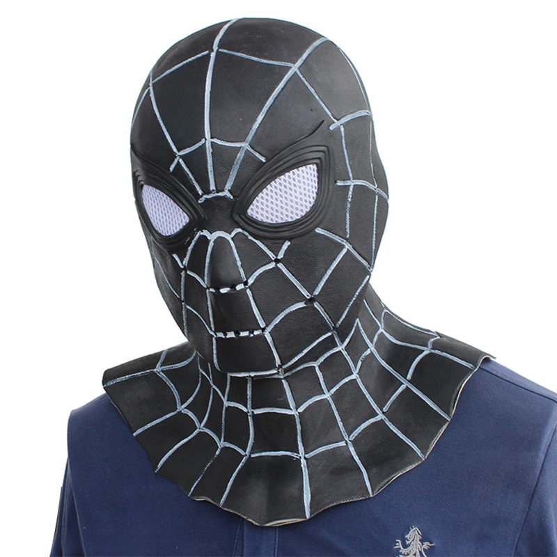 The Venom Spiderman Mask Cosplay Black Spider-Man Superhero Venom Latex Masks Helmet Halloween Party Costume Props
The Venom Spiderman Mask Cosplay Black Spider-Man Superhero Venom Latex Masks Helmet Halloween Party Costume Props