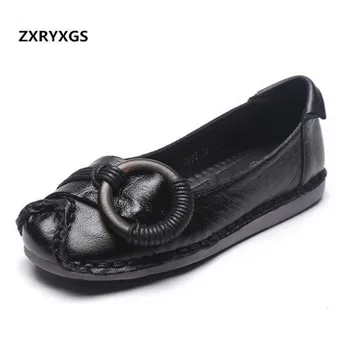 2019 Newest Spring Retro Women Flat Shoes Soft Bottom Hallow Mouth Soft Genuine Shoes Handmade Women Shoes Fashion Casual Shoes
2019 Newest Spring Retro Women Flat Shoes Soft Bottom Hallow Mouth Soft Genuine Shoes Handmade Women Shoes Fashion Casual Shoes