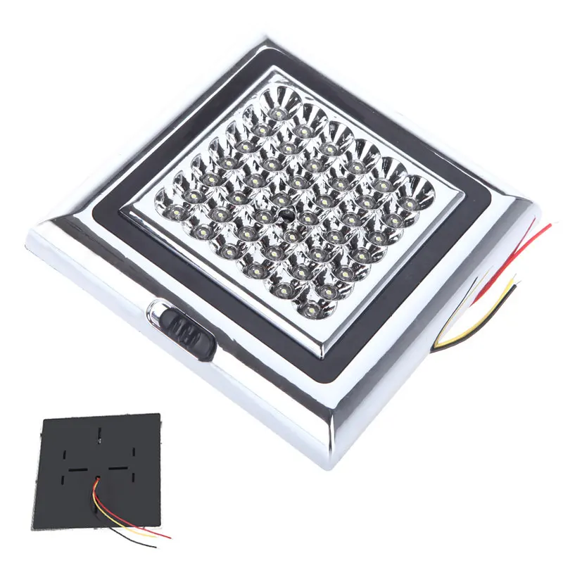 12V 42 LED Car Vehicle Indoor Roof Ceiling Lamp Interior Decorative Dome Light Square White Car Accessories
12V 42 LED Car Vehicle Indoor Roof Ceiling Lamp Interior Decorative Dome Light Square White Car Accessories