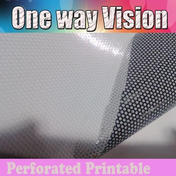 1.37x50m Printable White one way vision Vinyl Self adhesive STCIKERS Paintable / perforated for advertising print PROTWRAPS
1.37x50m Printable White one way vision Vinyl Self adhesive STCIKERS Paintable / perforated for advertising print PROTWRAPS