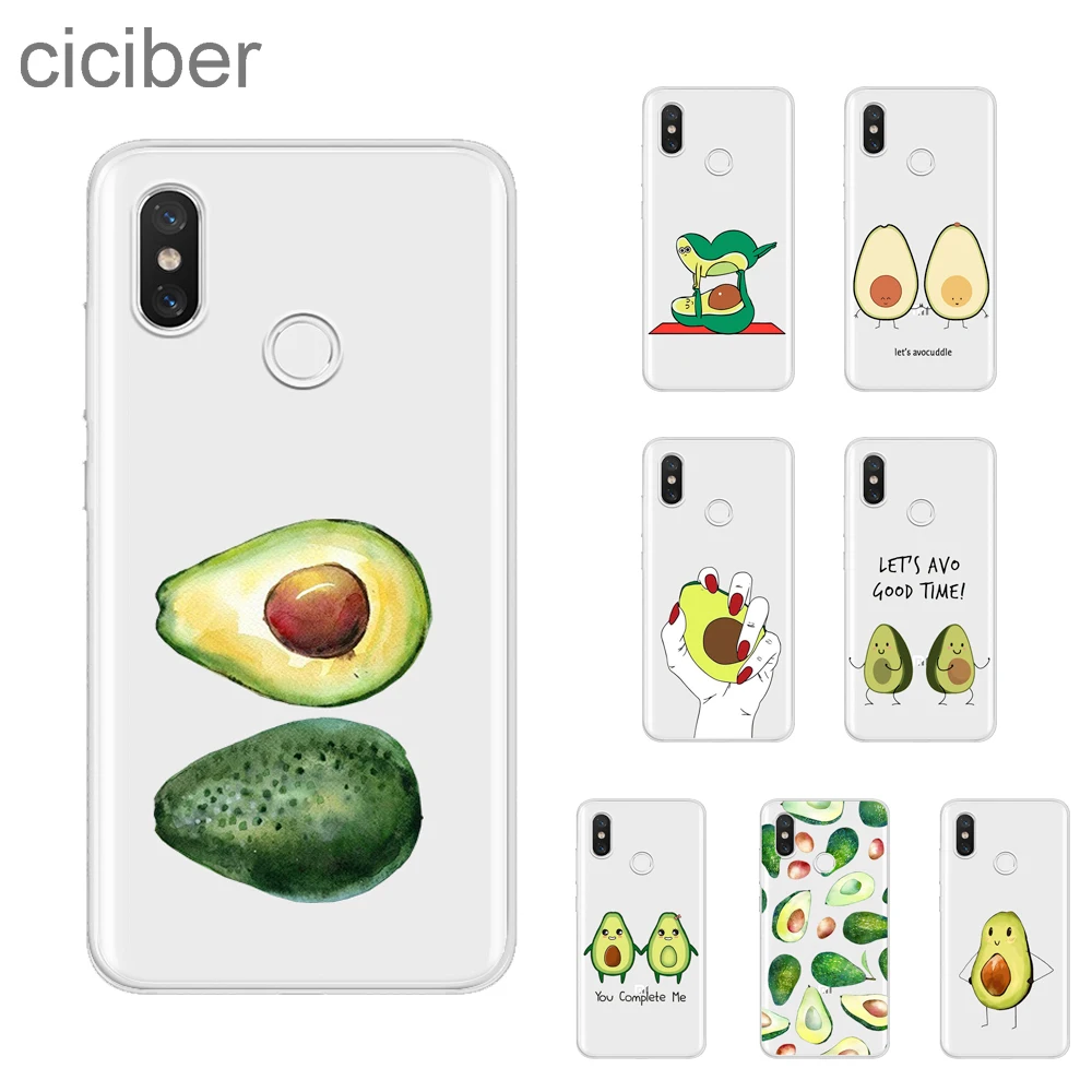 ciciber Cute Avocado Cover For Xiaomi MIX MAX 3 2 1 S Pro MI A2 A1 9 8 6 5 X 5C 5S Plus Lite SE Pocophone F1 Phone Cases TPU
ciciber Cute Avocado Cover For Xiaomi MIX MAX 3 2 1 S Pro MI A2 A1 9 8 6 5 X 5C 5S Plus Lite SE Pocophone F1 Phone Cases TPU