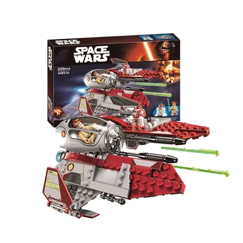 10575 Star Series Wars Obi-Wan's Jedi Interceptor Model Building Blocks Enlighten DIY Toys For Children Compatible with L*GO
10575 Star Series Wars Obi-Wan's Jedi Interceptor Model Building Blocks Enlighten DIY Toys For Children Compatible with L*GO