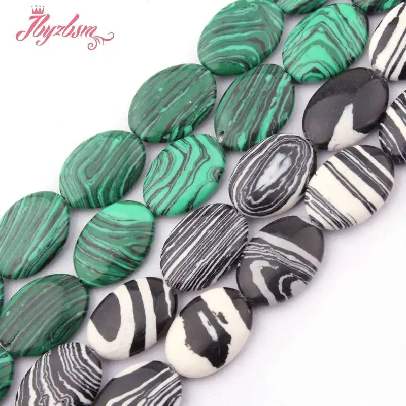 13x18mm Smooth Oval Beads Manmade Malachite Stone Beads For DIY Necklace Bracelet Earring Jewelry Making Loose 15" Free Shipping
13x18mm Smooth Oval Beads Manmade Malachite Stone Beads For DIY Necklace Bracelet Earring Jewelry Making Loose 15" Free Shipping
