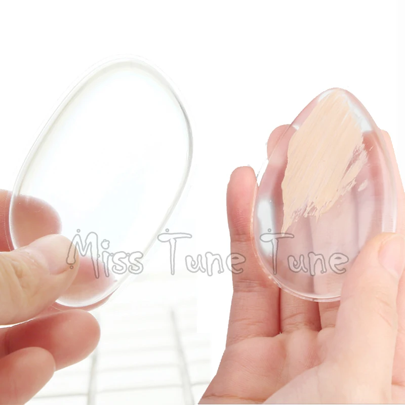1PCS Transparent Soft Silicone Cosmetic Puff Make Up Tool Base Beauty Foundation Cream Blender Leaf Droplets Styles
1PCS Transparent Soft Silicone Cosmetic Puff Make Up Tool Base Beauty Foundation Cream Blender Leaf Droplets Styles