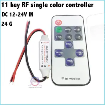 1-10 Pieces Advanced chip 11-key LED RF single color controller DC12-24V Factory direct For light strip light bar Free Shipping
1-10 Pieces Advanced chip 11-key LED RF single color controller DC12-24V Factory direct For light strip light bar Free Shipping