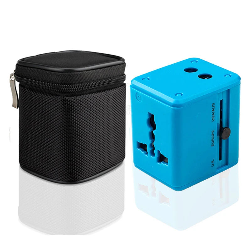 World Wide Universal Travel Adapter Support fast charge, compact and stylish Multi-Plug Charger With Dual USB Ports US/EU/UK/AU
World Wide Universal Travel Adapter Support fast charge, compact and stylish Multi-Plug Charger With Dual USB Ports US/EU/UK/AU