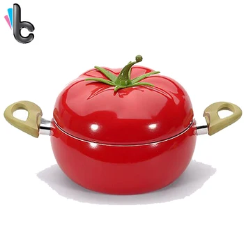20cm Creative Soup Pot Fruit Pan Aluminum non-stick Tomato Shape Kitchen Tools Cookware -4
20cm Creative Soup Pot Fruit Pan Aluminum non-stick Tomato Shape Kitchen Tools Cookware -4