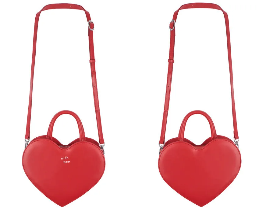 High Quality Ladies Milk Bear Heart-shaped Messenger Bag Ladies Handbag Female Patent PU Messenger Bag
High Quality Ladies Milk Bear Heart-shaped Messenger Bag Ladies Handbag Female Patent PU Messenger Bag