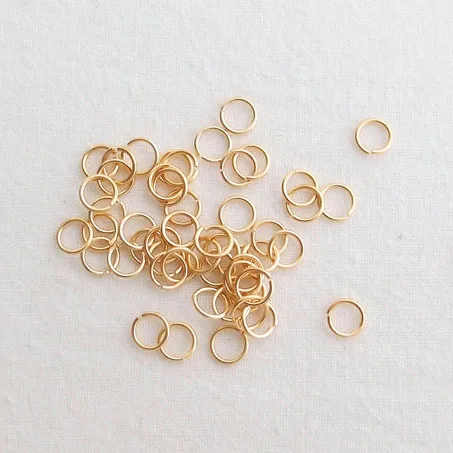 10g 3*0.5MM 4*0.7MM 5*0.8MM 6*0.9MM 8*1.2MM 10*1.2MM 24K Gold Color Real Gold Color Jump Rings Split Rings High Quality
10g 3*0.5MM 4*0.7MM 5*0.8MM 6*0.9MM 8*1.2MM 10*1.2MM 24K Gold Color Real Gold Color Jump Rings Split Rings High Quality