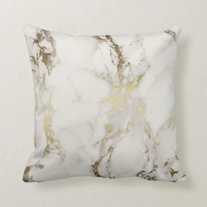 Throw Pillow Cover Gold Marble Reversible Decorative Pillow Case Home Decor Square 18 x 18 Inch Cushion Pillowcase
Throw Pillow Cover Gold Marble Reversible Decorative Pillow Case Home Decor Square 18 x 18 Inch Cushion Pillowcase