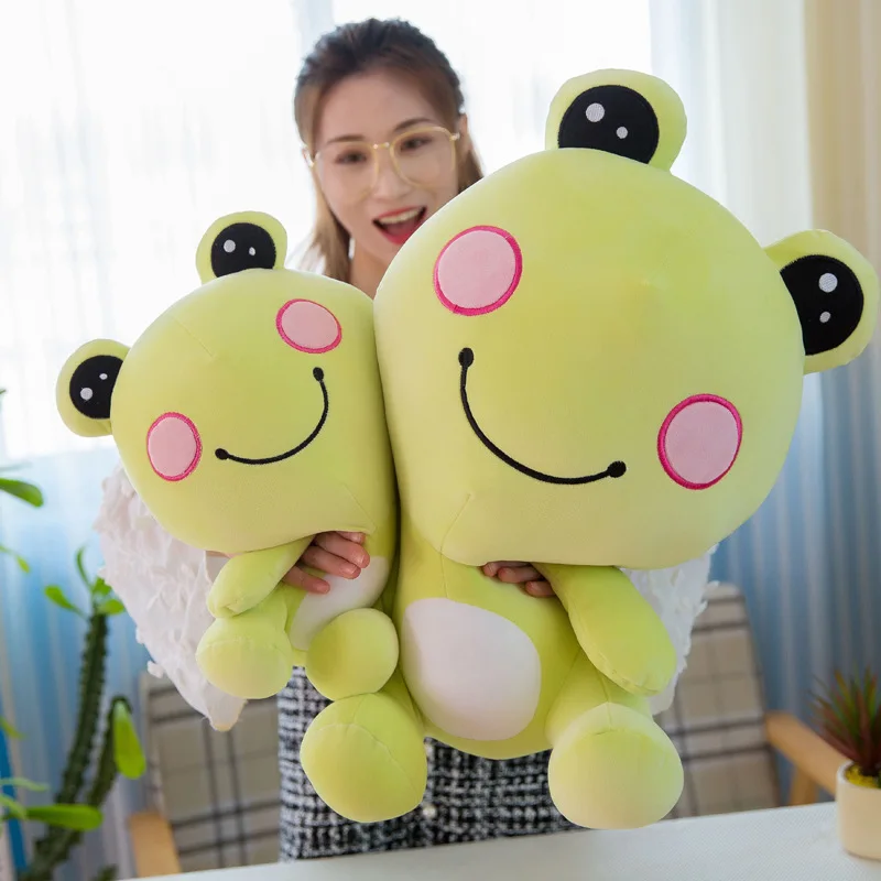 2018 Hot Sale New Soft And Lovely Frog Plush Toys Birthday Or Holiday Gifts Kawaii Wedding Stuffed Toys Custom Made Ornaments
2018 Hot Sale New Soft And Lovely Frog Plush Toys Birthday Or Holiday Gifts Kawaii Wedding Stuffed Toys Custom Made Ornaments