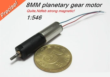 Precise! 8MM planetary gear motor,quite,Ndfeb strong magnetic! 1:546 816 moving-coil motor
Precise! 8MM planetary gear motor,quite,Ndfeb strong magnetic! 1:546 816 moving-coil motor