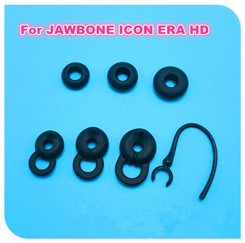 6pcs black silicone earbuds eartips ear tips buds and 1 pc earhook ear hook for ICON ERA HD earphone headphones
6pcs black silicone earbuds eartips ear tips buds and 1 pc earhook ear hook for ICON ERA HD earphone headphones