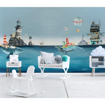Kids Room Wall Papers Cartoon Sea Photo Wallpaper Mural Children's Room Papel De Parede 3D Self Adhesive Vinyl / Silk Wallpaper
Kids Room Wall Papers Cartoon Sea Photo Wallpaper Mural Children's Room Papel De Parede 3D Self Adhesive Vinyl / Silk Wallpaper