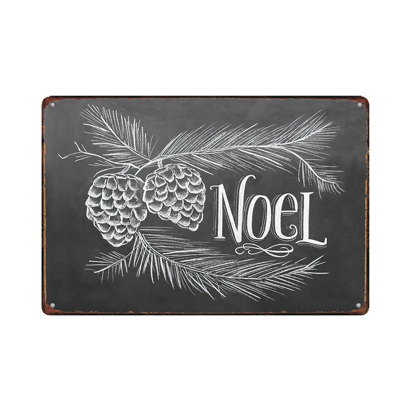 Metal Painting "NOEL" Wall Art Decor Poster Iron Plate Vintage House Bar Coffee Retro Tin Signs 20*30cm
Metal Painting "NOEL" Wall Art Decor Poster Iron Plate Vintage House Bar Coffee Retro Tin Signs 20*30cm