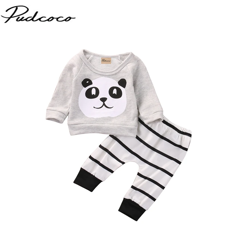 2017 spring baby boy girl clothes Long sleeve bear printed Top+striped pants 2pcs sport suit bebes clothing set infant clothing
2017 spring baby boy girl clothes Long sleeve bear printed Top+striped pants 2pcs sport suit bebes clothing set infant clothing