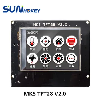 Newest Arrival MKS TFT28 V2.0 3D Printer Reprap Smart Touch Screen Controller With Cable
Newest Arrival MKS TFT28 V2.0 3D Printer Reprap Smart Touch Screen Controller With Cable