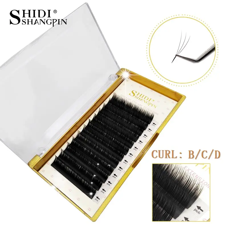 12 rows 0.07 B C D curl 10-11-11-12 mm Volume Natural Eyelashes Professional Makeup Individual Lashes Grafting False Eyelashes
12 rows 0.07 B C D curl 10-11-11-12 mm Volume Natural Eyelashes Professional Makeup Individual Lashes Grafting False Eyelashes