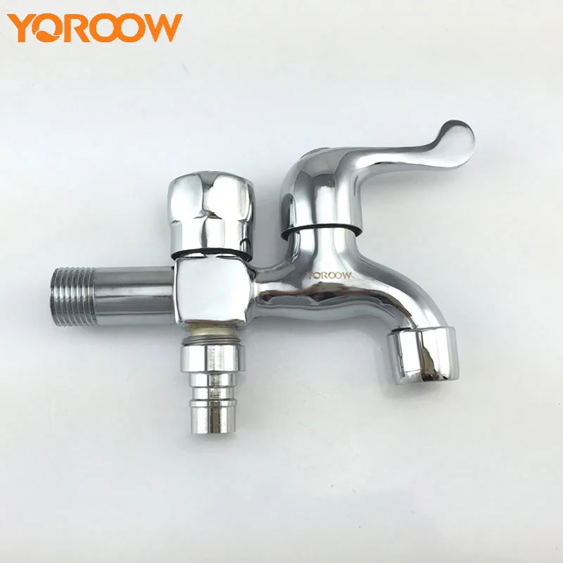 Bathroom Wall Mounted Faucet Thread Double Dual Water Saving Washing Machine Tap G1/2 Accessories Aerator Free Shipping AXH0011
Bathroom Wall Mounted Faucet Thread Double Dual Water Saving Washing Machine Tap G1/2 Accessories Aerator Free Shipping AXH0011