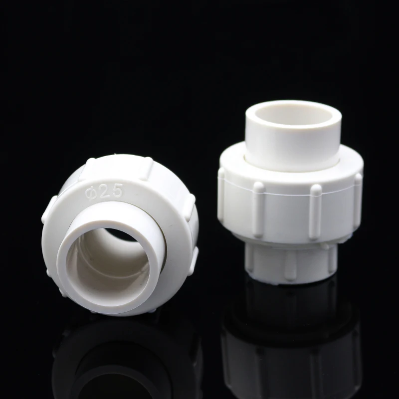 NuoNuoWe PVC Union Straight Equal Coupling Connectors 20-110mm Inner Dia. Pvc Pipe Fittings Tube Joint 2pcs-pack
NuoNuoWe PVC Union Straight Equal Coupling Connectors 20-110mm Inner Dia. Pvc Pipe Fittings Tube Joint 2pcs-pack