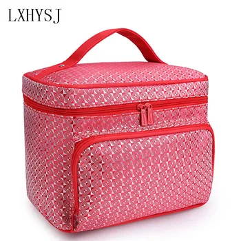 Diamond Lattice Big Cosmetic Bag Women Waterproof Professional Toiletry Kit Wash Necessaire Travel Organizer Makeup Bags
Diamond Lattice Big Cosmetic Bag Women Waterproof Professional Toiletry Kit Wash Necessaire Travel Organizer Makeup Bags