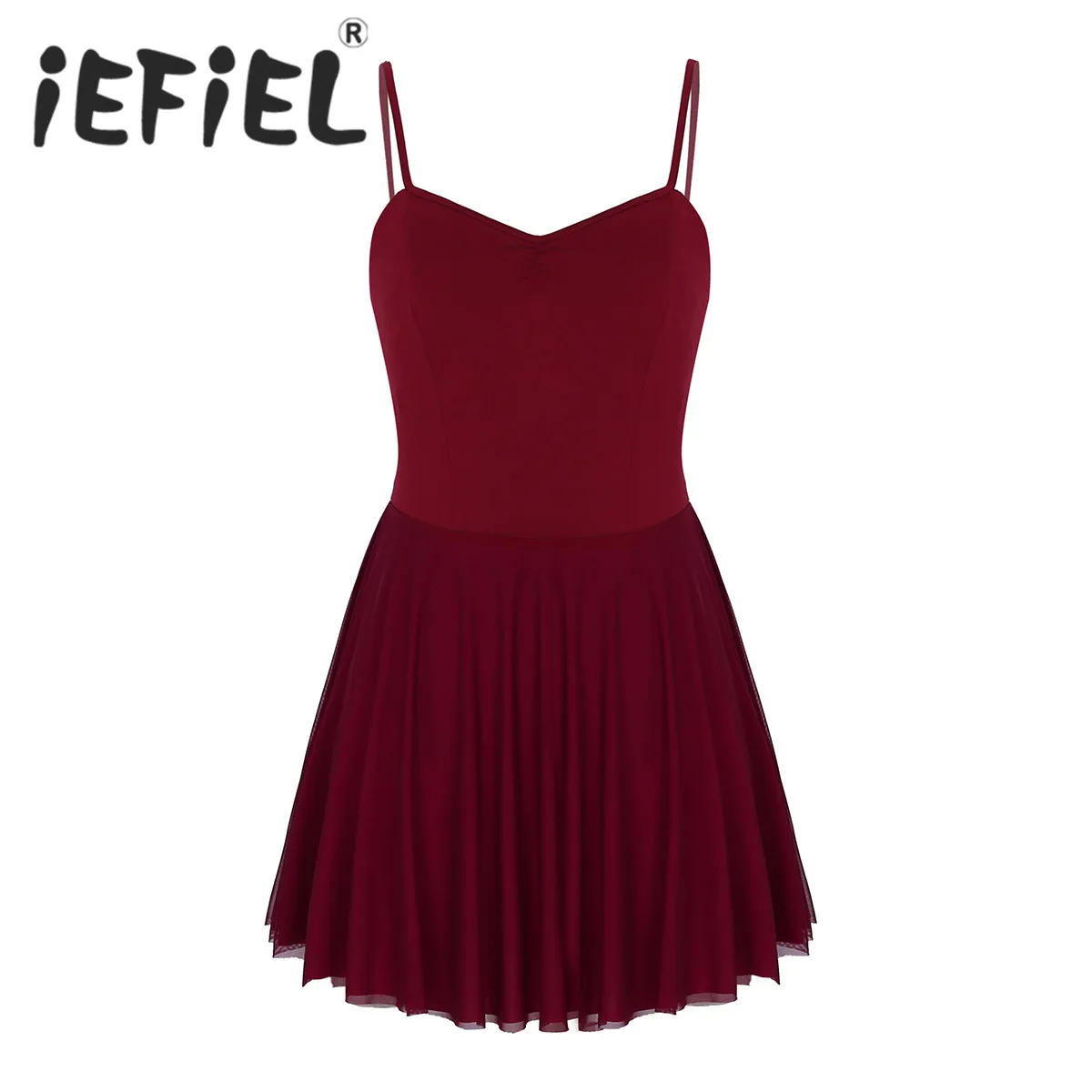 iEFiEL Women Adult Girls Teenage Deep V Neckline Built In Shelf Bra Leotard Gymnastics Bodysuit Ballet Performance Dancewear
iEFiEL Women Adult Girls Teenage Deep V Neckline Built In Shelf Bra Leotard Gymnastics Bodysuit Ballet Performance Dancewear