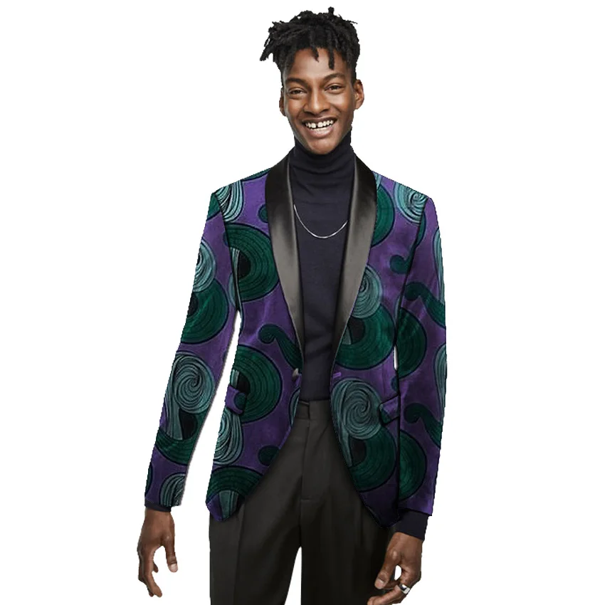 African Clothing Custom Made Ankara Blazer African Men Suit/Blazer Fashion Shawl Collar Men's Jacket Party Suit
African Clothing Custom Made Ankara Blazer African Men Suit/Blazer Fashion Shawl Collar Men's Jacket Party Suit