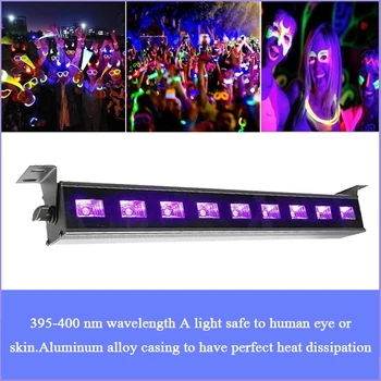 DJ 36W Disco light LED UV Violet Black Lights Par Lamp UV For Party Christmas Lamp Laser Stage Wall Washer Spot Light Backlight
DJ 36W Disco light LED UV Violet Black Lights Par Lamp UV For Party Christmas Lamp Laser Stage Wall Washer Spot Light Backlight