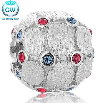 925 Sterling Silver Famous Brand Rhinestone Beads European Matte Silver Beads Necklace Jewelry Making Brand GW X403-30
925 Sterling Silver Famous Brand Rhinestone Beads European Matte Silver Beads Necklace Jewelry Making Brand GW X403-30