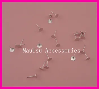 500PCS 6mm Silver finish plain Metal Earring Studs with pad at lead free and nickle free,DIY earring jewelry material
500PCS 6mm Silver finish plain Metal Earring Studs with pad at lead free and nickle free,DIY earring jewelry material
