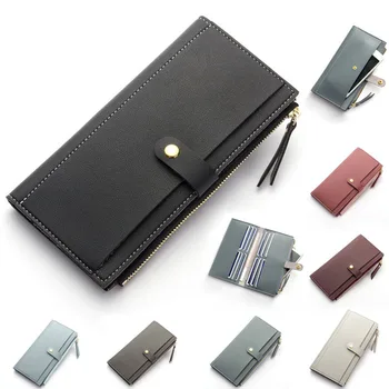 2019 Newly HOAGGO Fashion Women PU Leather Slim Long Zipper Wallet Purse Clutch Thin Phone Coin Credit Card Holder Handbag
2019 Newly HOAGGO Fashion Women PU Leather Slim Long Zipper Wallet Purse Clutch Thin Phone Coin Credit Card Holder Handbag
