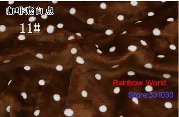 11# brown Print dot microfiber blue fabric High Quality super soft velboa for DIY sewing toys sofa material velvet(160*100cm)
11# brown Print dot microfiber blue fabric High Quality super soft velboa for DIY sewing toys sofa material velvet(160*100cm)