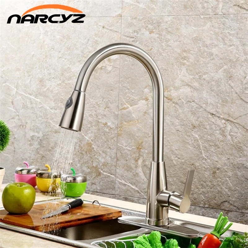 Single Handle Kitchen Faucet Mixer Pull Out Kitchen Tap Single Hole Water Tap Cold and Hot Water Mixer torneira XT-57
Single Handle Kitchen Faucet Mixer Pull Out Kitchen Tap Single Hole Water Tap Cold and Hot Water Mixer torneira XT-57